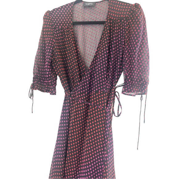 The Kooples Dresses The Kooples Silk Wrap Dress Poshmark